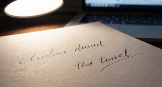 personalized handwritten email touch