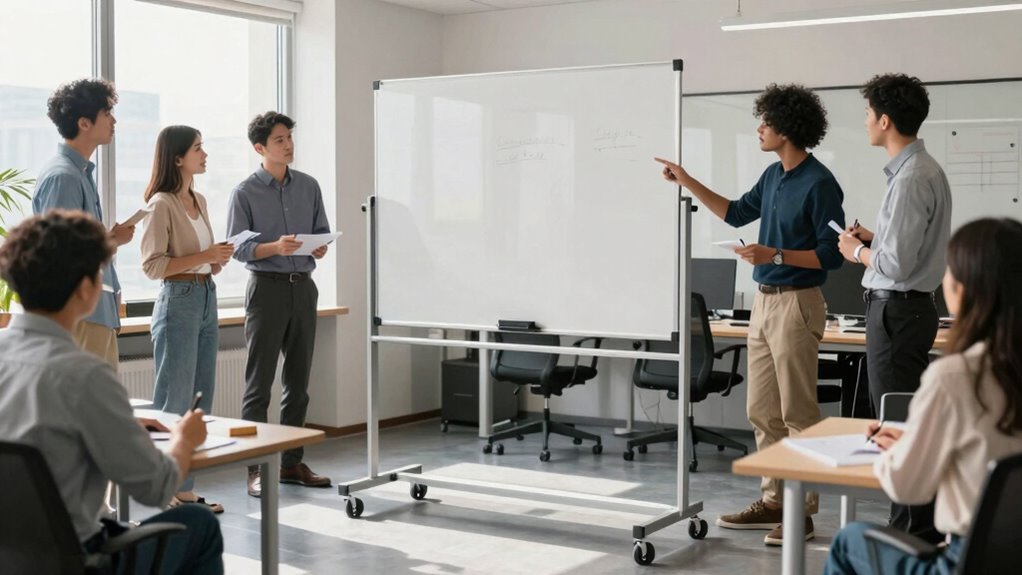 portable collaborative whiteboard system