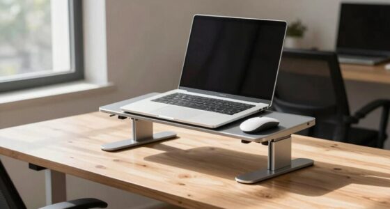 portable height adjustable workstation