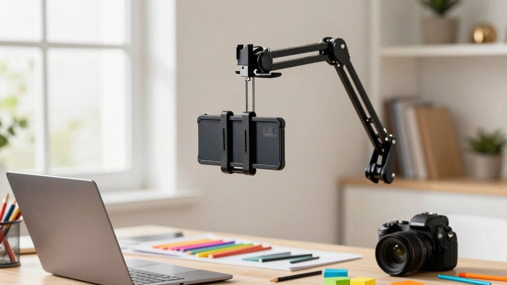 Why Overhead Phone Mount Rigs Are Becoming a Mobile Creator Standard 3 stable versatile filming setup