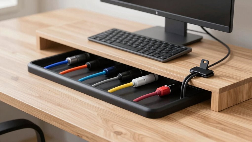 streamlined organized workspace setup