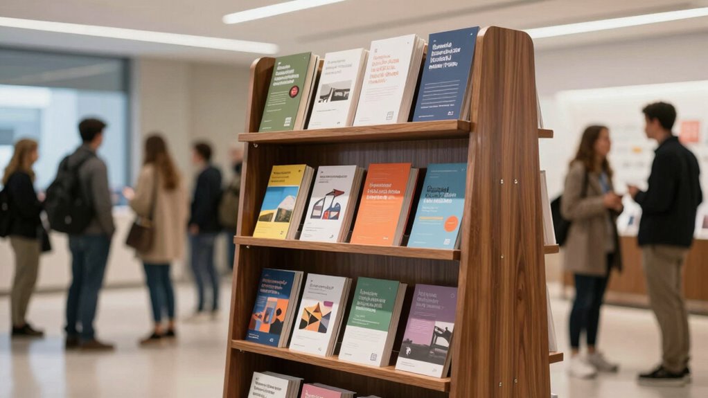 Why Literature Racks Still Help Event Visitors Find the Right Takeaway 3 tangible accessible information distribution