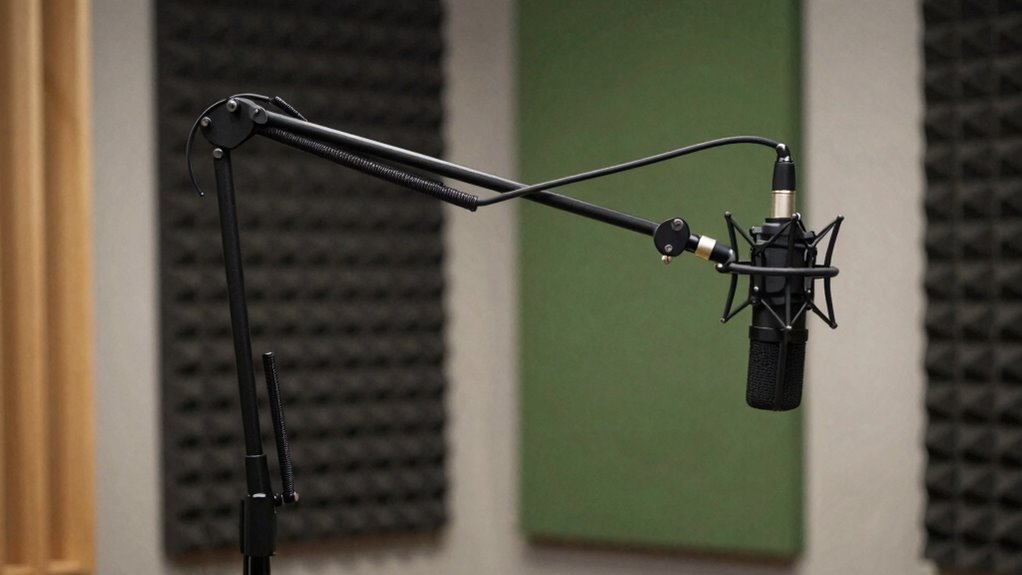 Why a Boom Microphone Stand Can Quietly Improve Audio Quality 2 vibration control and adjustability