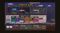 How Pixel Rivals Built A Living Pixel-Art Diorama For Startup Expo