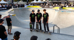 Monster Energy Sweeps Men's Skateboard Street Podium At SLS Paris 2026