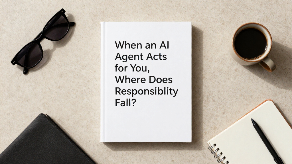 When An AI Agent Acts For You, Where Does Responsibility Fall?